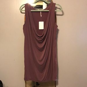 Free People cowl neck dress